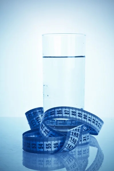 Ποτήρι καθαρό νερό — Φωτογραφία Αρχείου