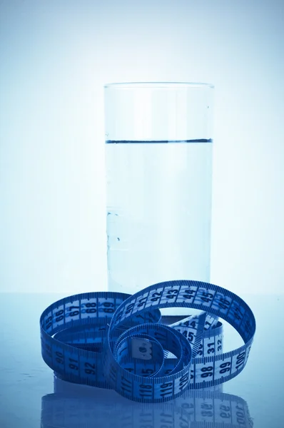 Bicchiere di acqua pulita — Foto Stock