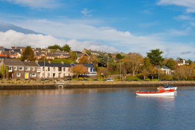 Kinsale harbour. Ireland clipart