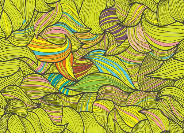 Abstrakt håndtegnet baggrund, sømløst mønster – Stock-vektor