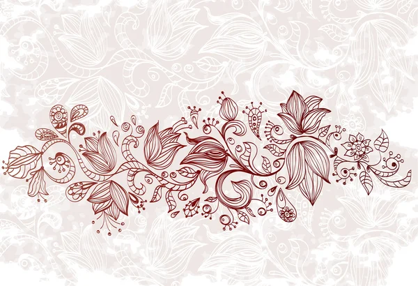 Κομψό floral φόντο — Διανυσματικό Αρχείο