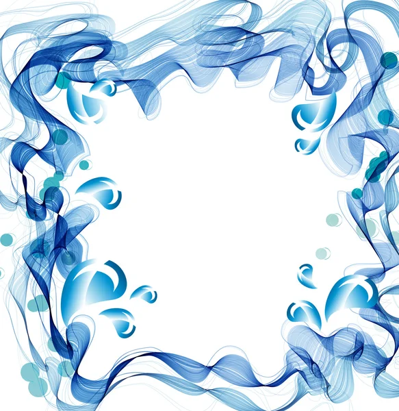 Šplouchnutí vody — Stockový vektor
