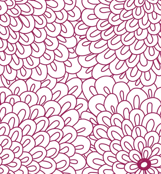 Бесшовный цветочный абстрактный фон — стоковый вектор