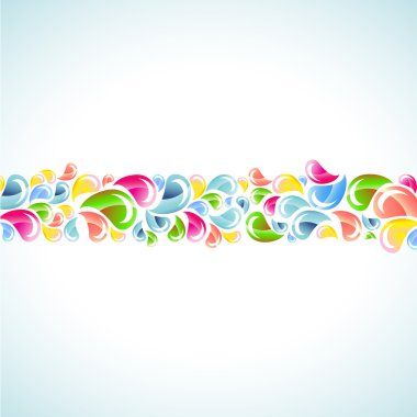 Splash colorful background clipart