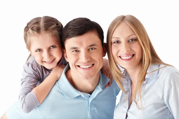 Família sorridente — Fotografia de Stock