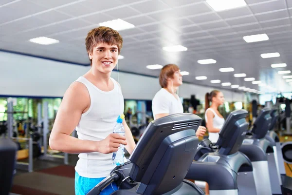 Im Fitness-Club — Stockfoto