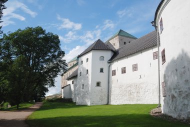 The medieval castle in Turku, Finland, Turun linna clipart