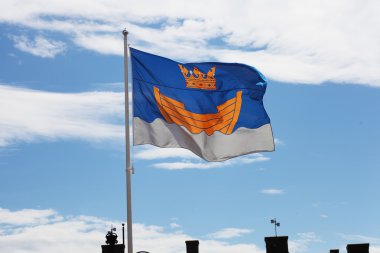 Helsinki çırpınan bayrağı