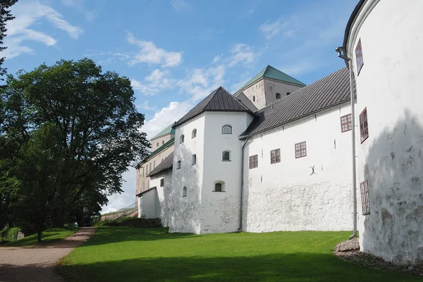 The medieval castle in Turku, Finland, Turun linna — Stock Photo, Image