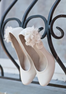 Wedding shoes clipart