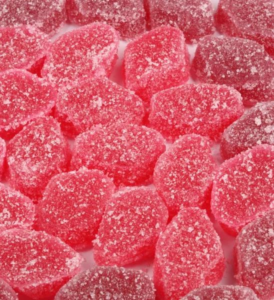 Pink fruit jelly — Stock Photo, Image