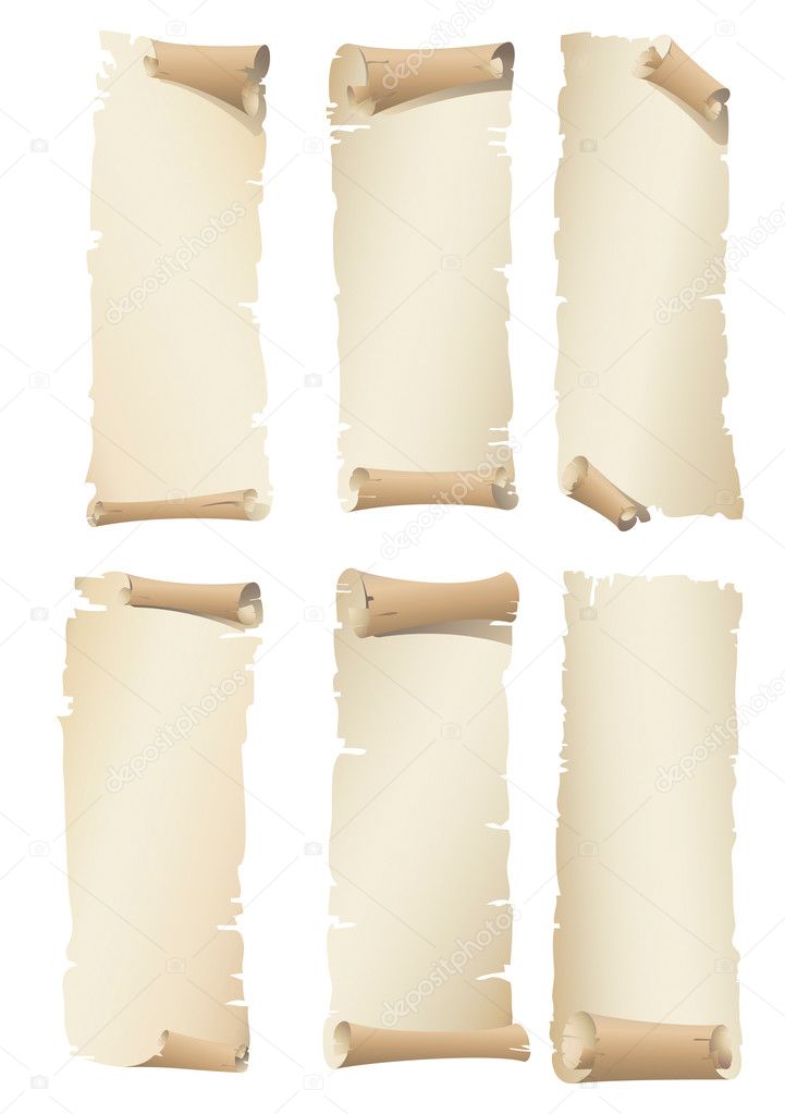 Old paper banner Stock Vector by ©tan_tan 11694618