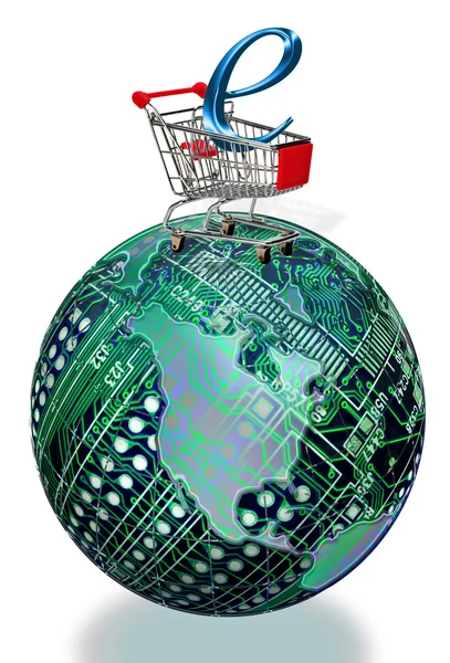 E-Commerce. — Stockfoto