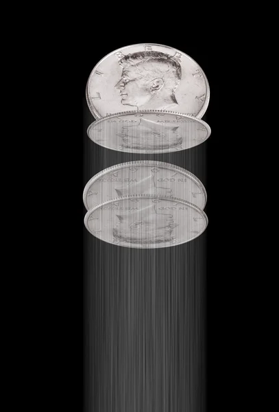 Dolar pół Kennedy — Zdjęcie stockowe