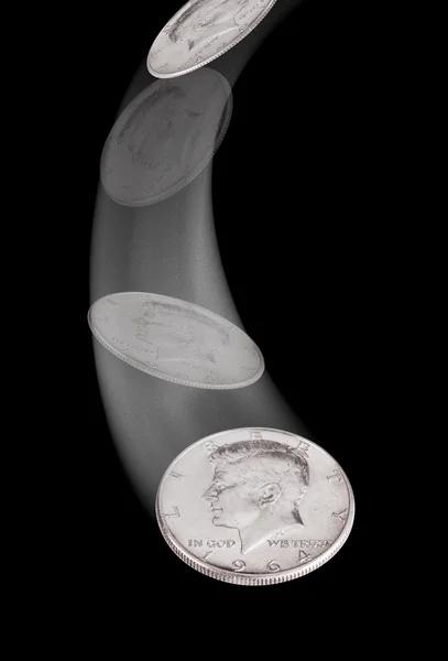 Kennedy demi dollar — Photo