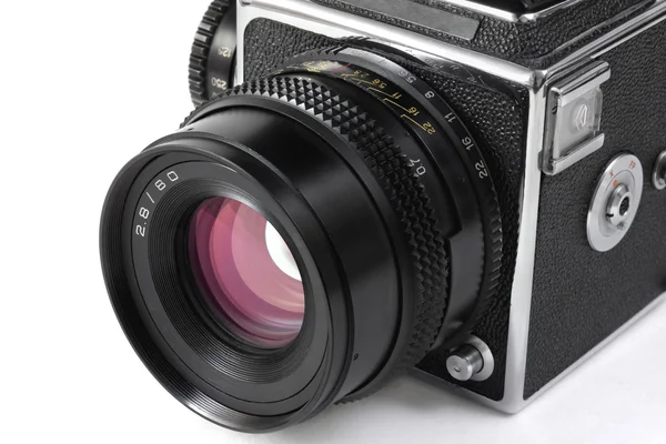 A câmera antiga — Fotografia de Stock
