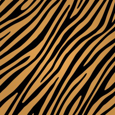 Tiger skin pattern clipart