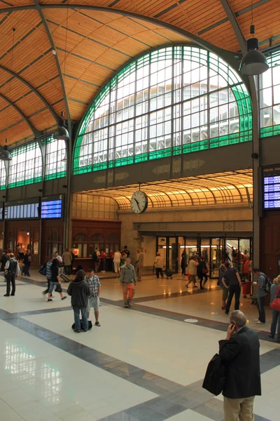 stock image Railway station in Wroclaw