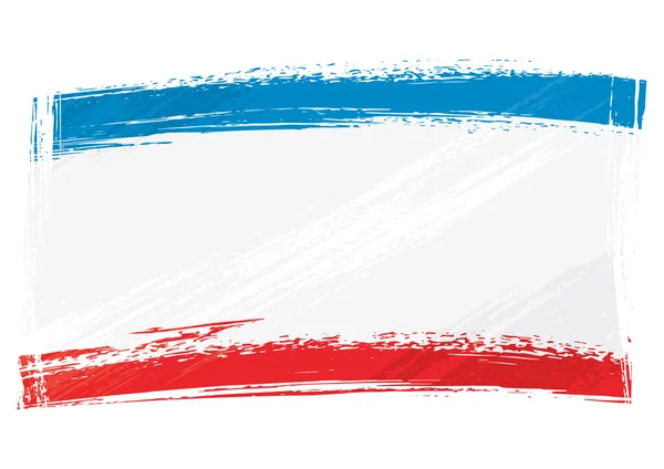 Bandeira Grunge Crimea — Vetor de Stock