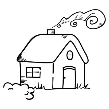 House symbol clipart