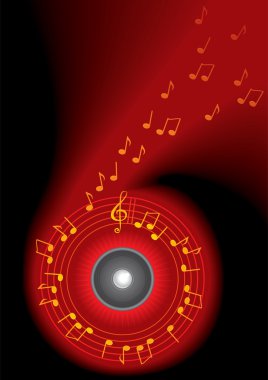 Music background clipart