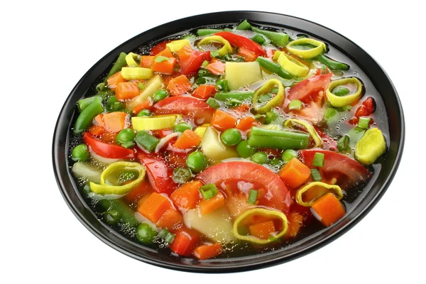 Kost grönsakssoppa — Stockfoto