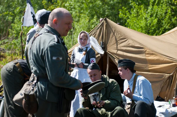 stock image Reconstruction of the Great War