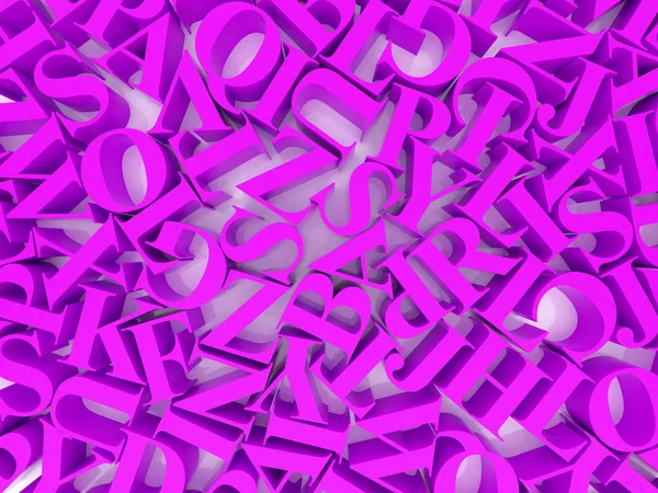 Background of alphabets — Stock Photo, Image