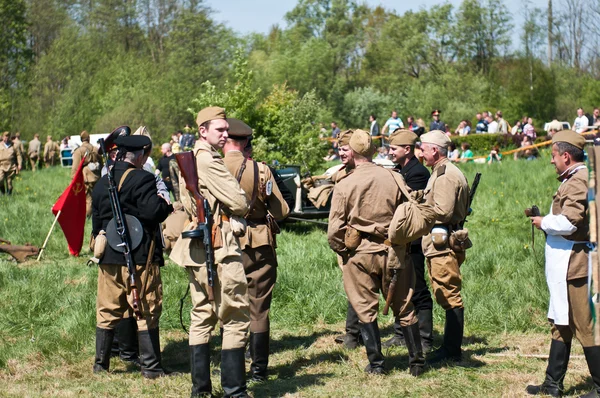 stock image Reconstruction of the Great War