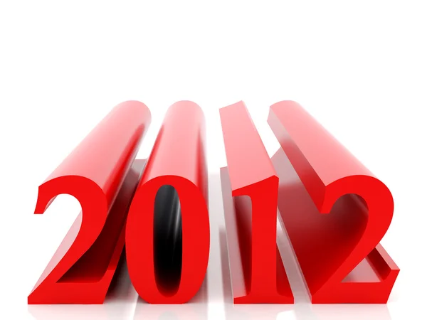 Nuevo año 2012 — Foto de Stock