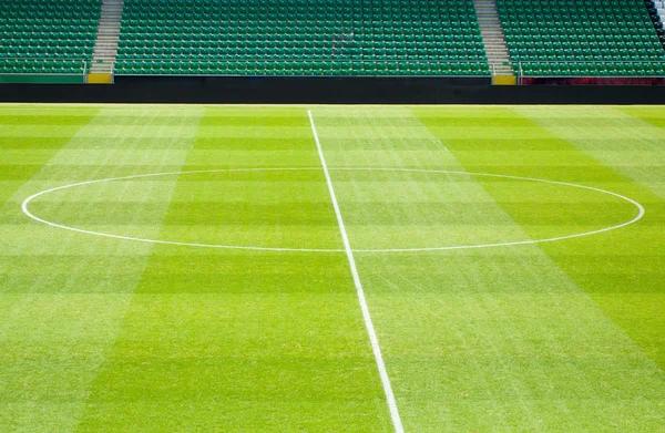 Empty soccer or fotball stadium — Stock Photo, Image