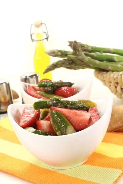 Asparagus salad — Stock Photo, Image