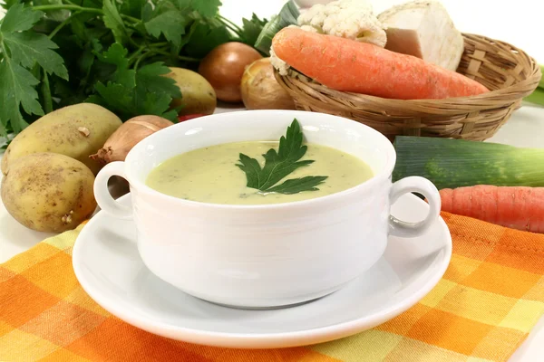 Sopa de crema vegetal — Foto de Stock