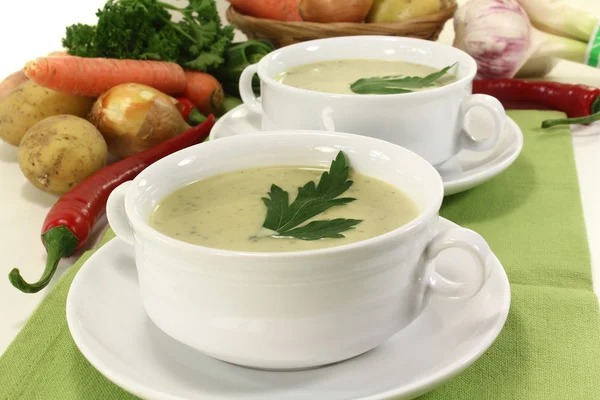 Sopa de crema vegetal — Foto de Stock