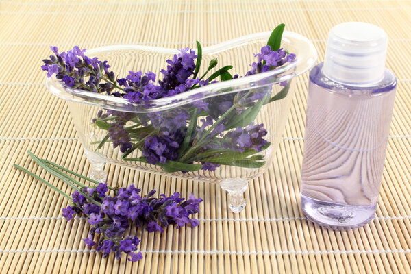 Lavender bath