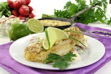 Hake fillet clipart