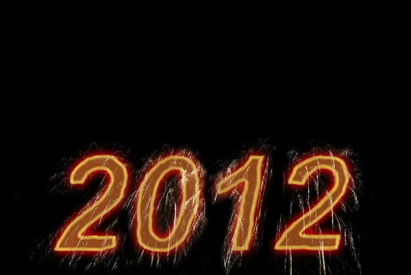 Ευτυχισμένο το νέο έτος 2012. — Φωτογραφία Αρχείου