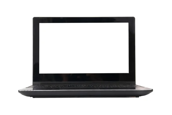 Laptop rezygnować pusty ekran — Zdjęcie stockowe