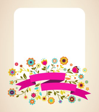 Greeting card, invitation, wedding or announcement clipart