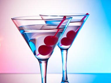 Two martinis clipart