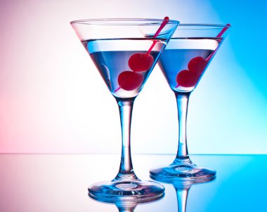 Two martinis clipart