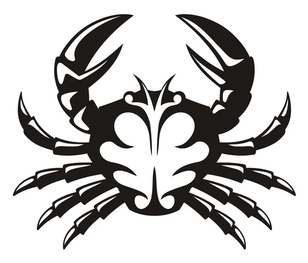 Crab tribal tattoo crab silhouette png  PNGWing
