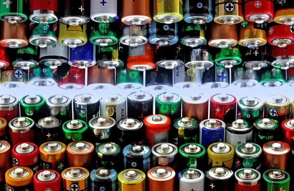 Aa-Batterien — Stockfoto