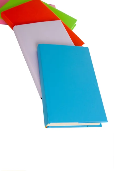 Renkli kitap yığını — Stok fotoğraf