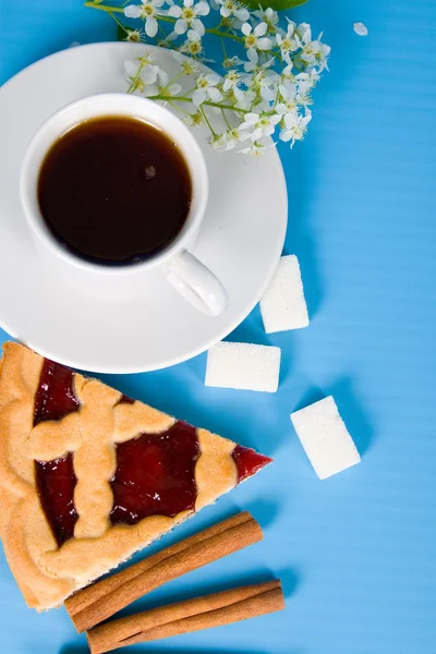 Té y pastel —  Fotos de Stock