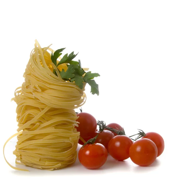 stock image Pasta and fresh tomatos