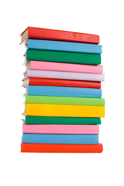 Pile de livres colorés — Photo