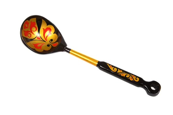 Russian wooden spoon — Stock Photo, Image