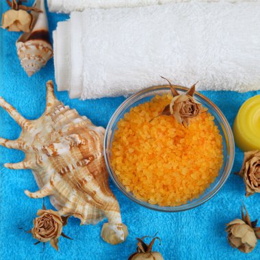 Kuru gül ile Spa ayarı