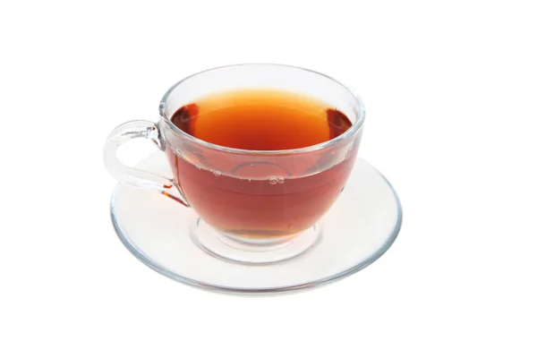 Чашка прозрачного чая — стоковое фото